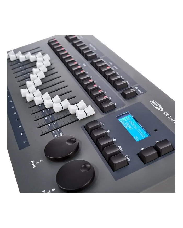 Impianto luci DJ Fari motorizzati a LED con Mixer e cavi