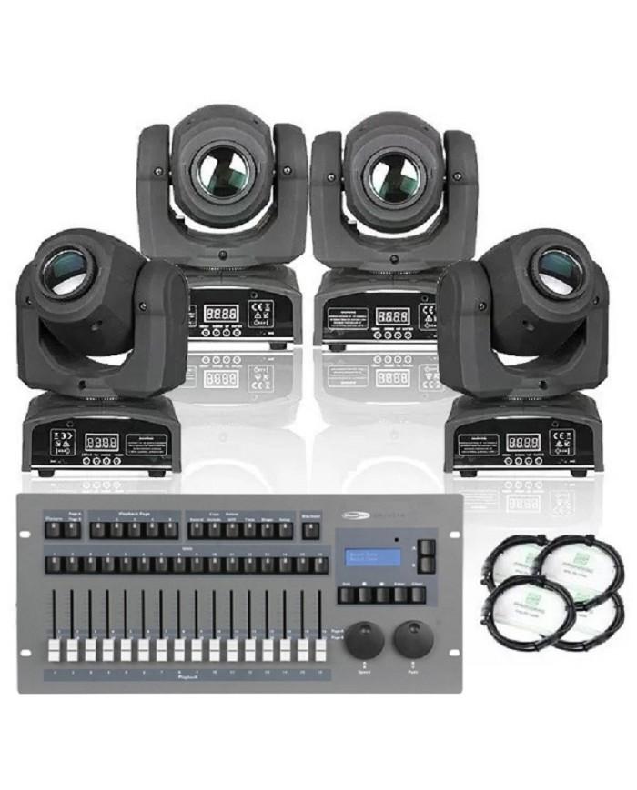 impianto luci con teste mobili per dj set impianto luci con teste mobili per dj set