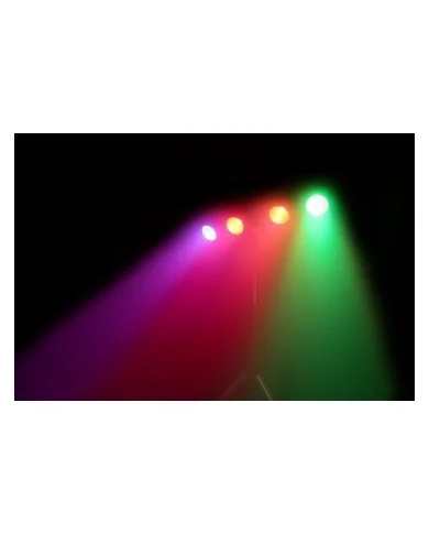 Impianto di illuminazione per spettacoli su palchi anche di strada