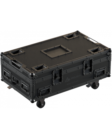 Fly Case con carica-batterie incluso per 6 proiettori SMARTBATPLUSG2. Fly Case con carica-batterie incluso per 6 proiettori SMARTBATPLUSG2.
