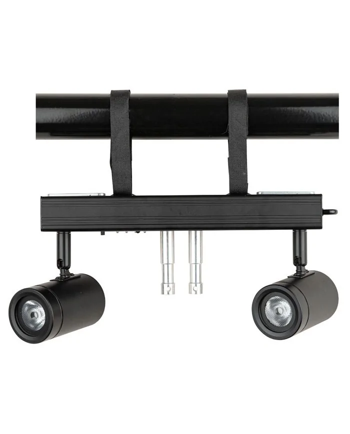 Barra LED a Batteria per Camerini, Esposizioni, mostre su Pipe &Drape