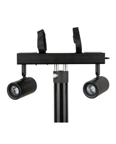 Barra LED a Batteria per Camerini, Esposizioni, mostre su Pipe &Drape