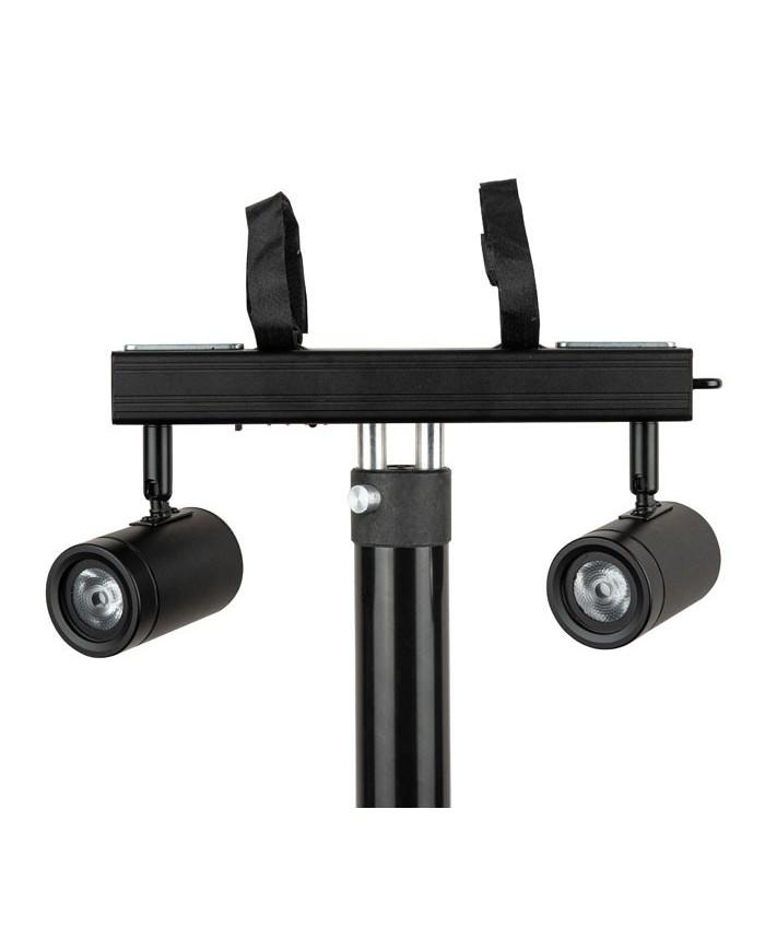 Barra LED a Batteria per Camerini, Esposizioni, mostre su Pipe &Drape Barra LED a Batteria per Camerini, Esposizioni, mostre su Pipe &Drape