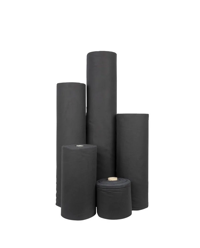 Tessuto oscurante in bobina da 60 metri per fondali o sipari di scena