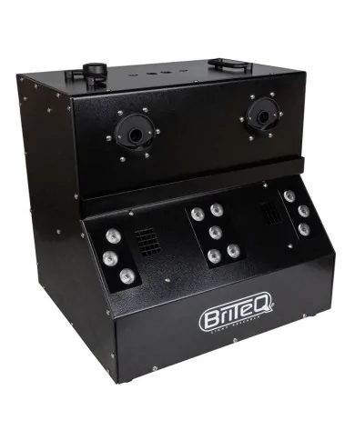 Macchina per la produzione di bolle di fumo illuminate da colori RGB