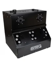 Macchina per la produzione di bolle di fumo illuminate da colori RGB