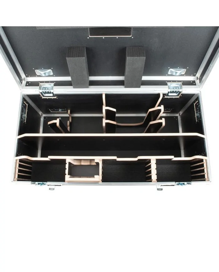 Case progettato per contenere i componenti di un kit Pipe & Drape FOH.