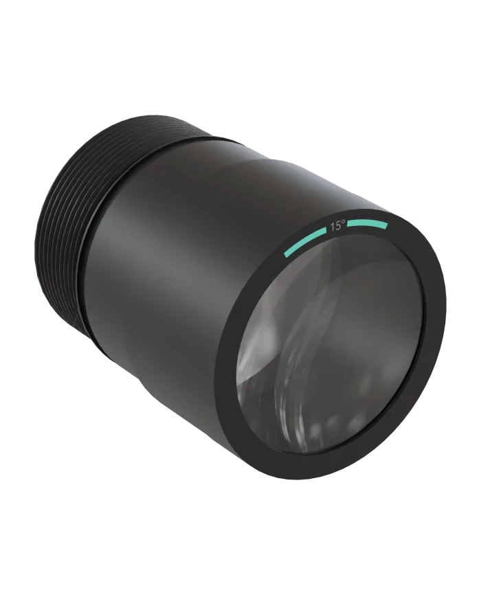 Lente 30° per serie Mosaico FX100, fascio medio per proiezione