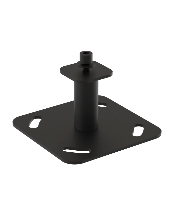 Staffa a pavimento per MOSAICOFX100, nera