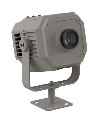 Staffa a pavimento per MOSAICOFX100, nera