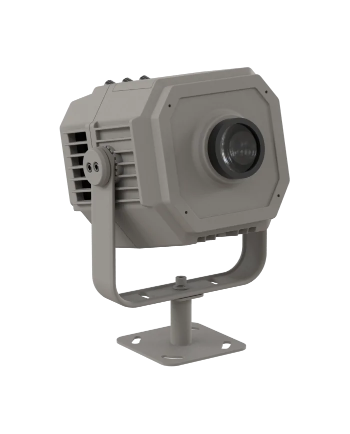 Staffa a pavimento per MOSAICOFX100, nera