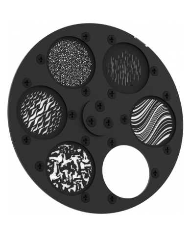 gobo wheel per serie MOSAICOFX100