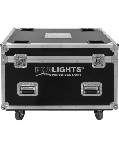 Flight case con scomparti disegnato per contenere 2 proiettori MOSAICO