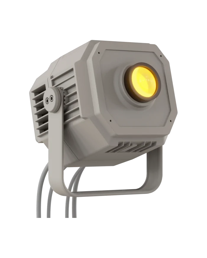 Proiettore d'immagine e d'effetti luminosi LED RGBW bianca da 100W