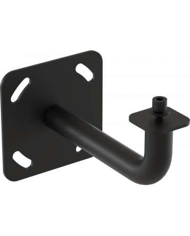 Staffa a muro per MOSAICOFX100, nera Staffa a muro per MOSAICOFX100, nera