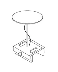 3-Phase Ceiling Suspension Kit with 230 V AC wire