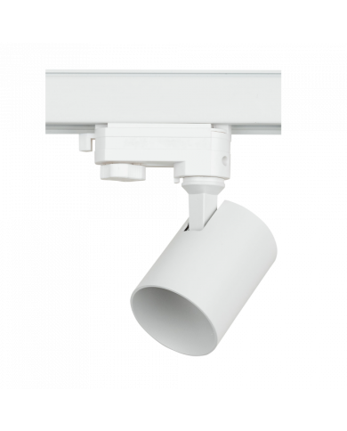 Trenton GU10 binario trifase Track Light Bianco