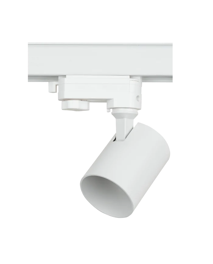 Trenton GU10 binario trifase Track Light Bianco