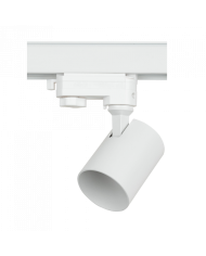 Trenton GU10 binario trifase Track Light Bianco