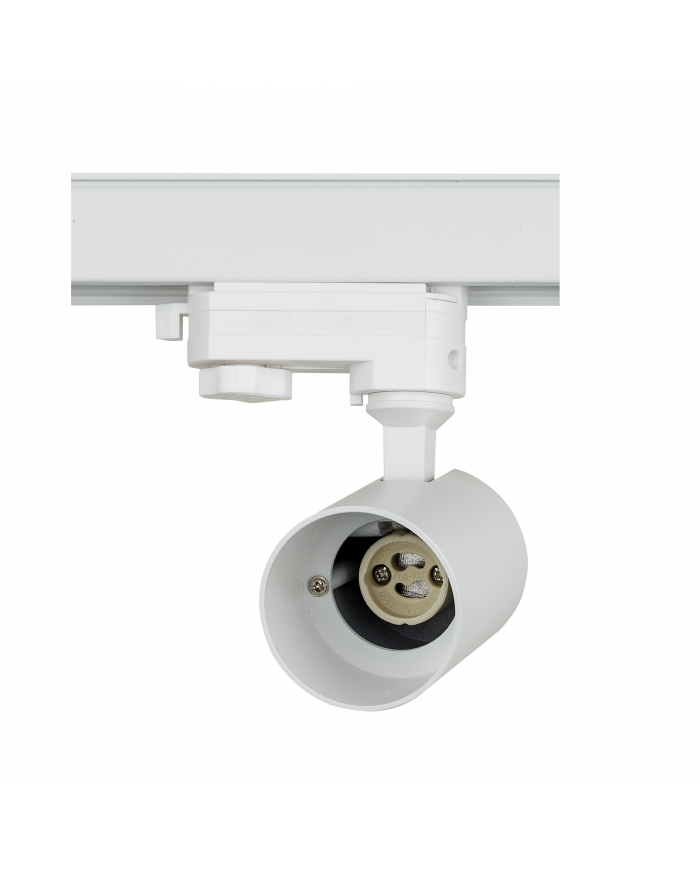 Trenton GU10 binario trifase Track Light Bianco
