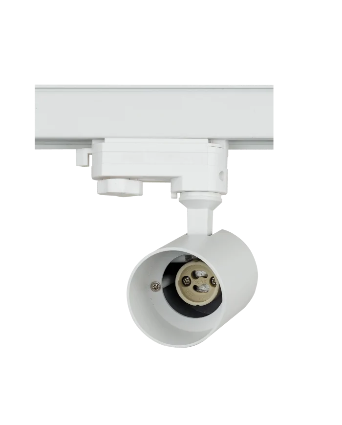 Trenton GU10 binario trifase Track Light Bianco