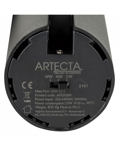 New Port 15 W CCT 38° binario trifase New Port 15 W CCT 38° binario trifase