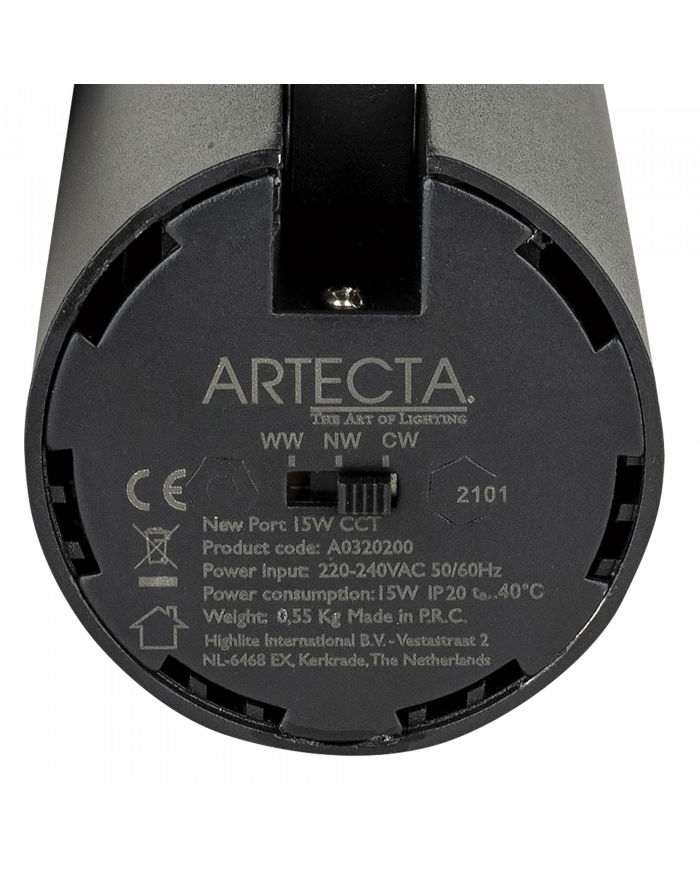 New Port 15 W CCT 38° binario trifase