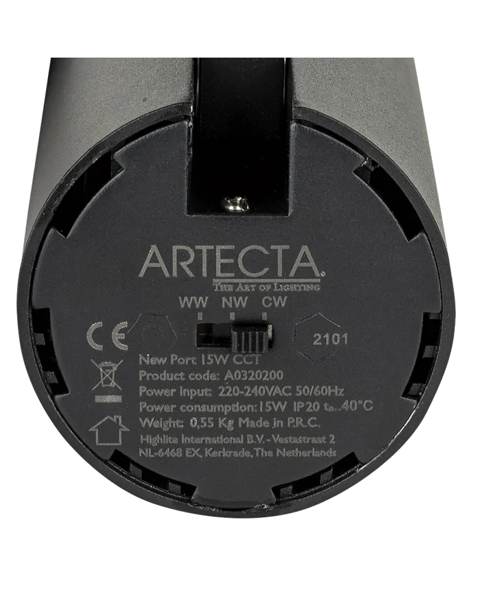 New Port 15 W CCT 38° binario trifase