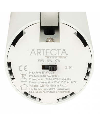 New Port 15 W CCT 38° binario trifase New Port 15 W CCT 38° binario trifase