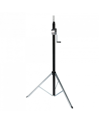 Supporto con avvolgimento con carico (80 kg) ma senza bisogno di cavi.