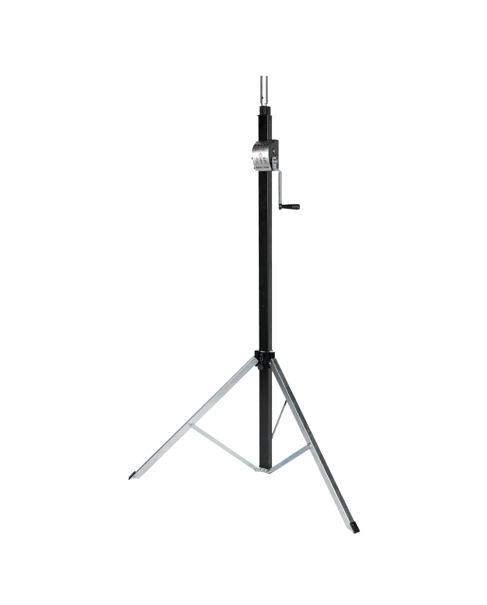 Supporto con avvolgimento con carico (80 kg) ma senza bisogno di cavi.