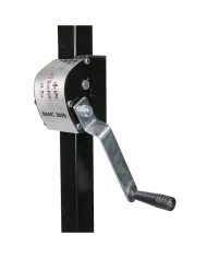 Supporto con avvolgimento con carico (80 kg) ma senza bisogno di cavi.