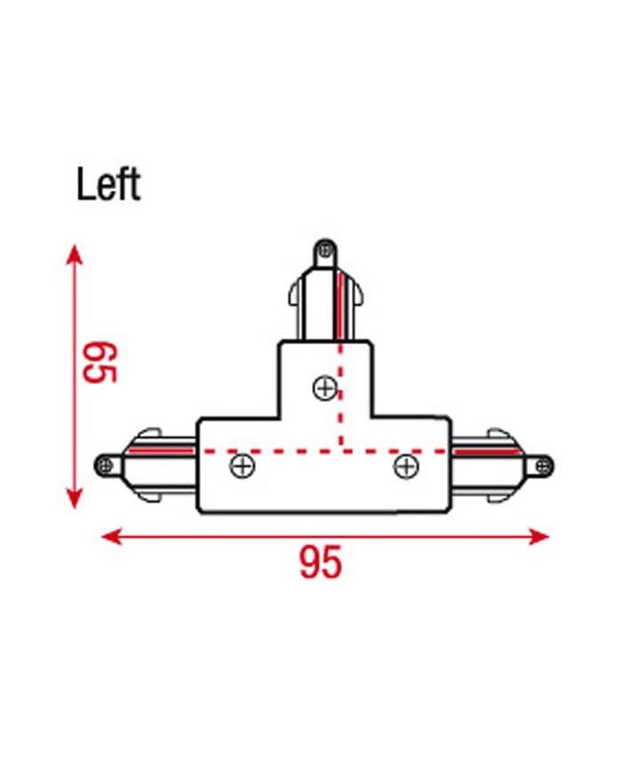 1-Phase Right T-Connector 1-Phase Right T-Connector