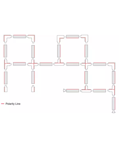 Connettore Global Pulse XTS 3-CCT DALI middle feed Connettore Global Pulse XTS 3-CCT DALI middle feed