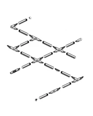 Connettore Global Pulse XTS 3-CCT DALI middle feed