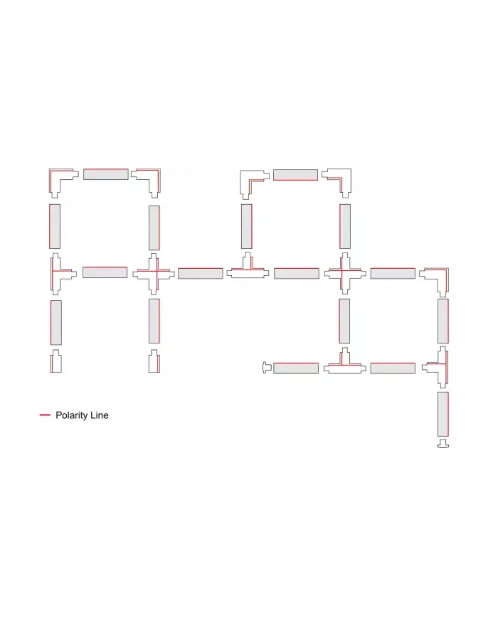 Connettore Global Pulse XTS 3-CCT DALI middle feed