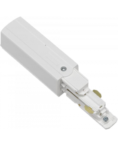 Connettore Global Pulse XTS 3-CCT DALI end feed, terra a sinistra BIANCO Connettore Global Pulse XTS 3-CCT DALI end feed, terra a sinistra BIANCO