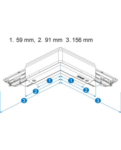 Connettore Global Pulse XTSN Connettore 3-CCT SX NAXTSNC6352 terra sinistra Connettore Global Pulse XTSN Connettore 3-CCT SX NAXTSNC6352 terra sinistra
