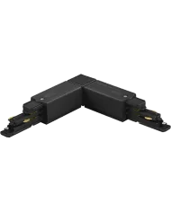 Connettore Global Pulse XTSN Connettore 3-CCT DALI L, terra a sinistra, disponibile in finitura bianca.