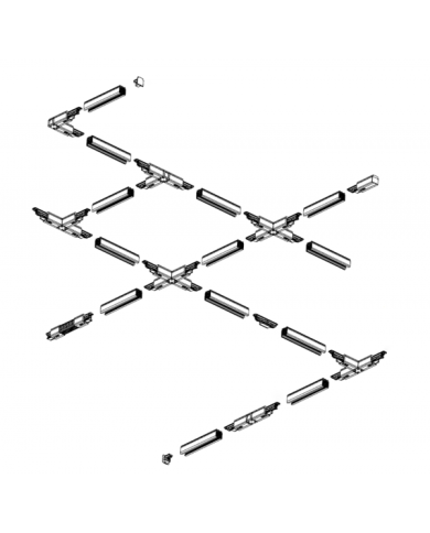 Connettore 3-CCT DALI T, terra destra/destra NAXTSNC6363 Connettore 3-CCT DALI T, terra destra/destra NAXTSNC6363