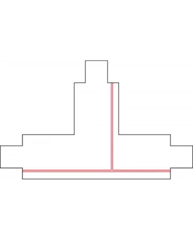 Connettore 3-CCT DALI T, terra destra/destra NAXTSNC6363