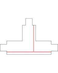 Connettore 3-CCT DALI T, terra destra/destra NAXTSNC6363