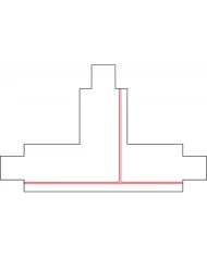 Connettore 3-CCT DALI T, terra destra/destra NAXTSNC6363