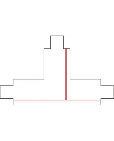 Connettore 3-CCT DALI T, terra sinistra/sinistra NAXTSNC6372 Connettore 3-CCT DALI T, terra sinistra/sinistra NAXTSNC6372