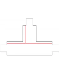 Connettore 3-CCT DALI T, terra sinistra/sinistra NAXTSNC6373