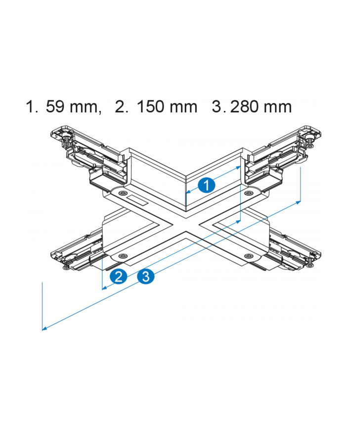Global Pulse XTSN Connettore 3-CCT DALI X NAXTSNC6383