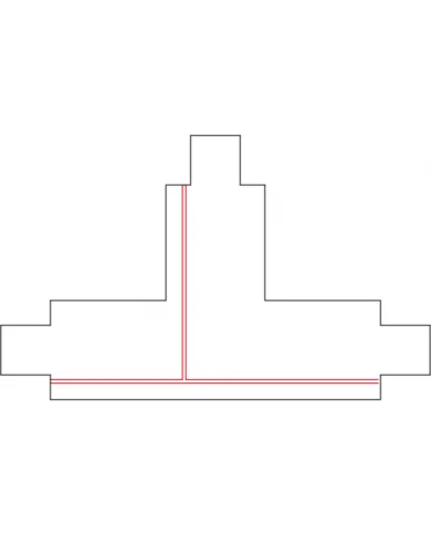 Connettore 3-CCT DALI T, terra destra/sinistra NAXTSNC6392