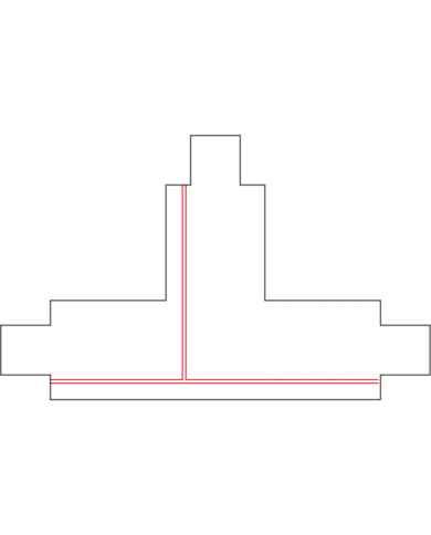 Connettore 3-CCT DALI T, terra destra/sinistra NAXTSNC6393 Connettore 3-CCT DALI T, terra destra/sinistra NAXTSNC6393