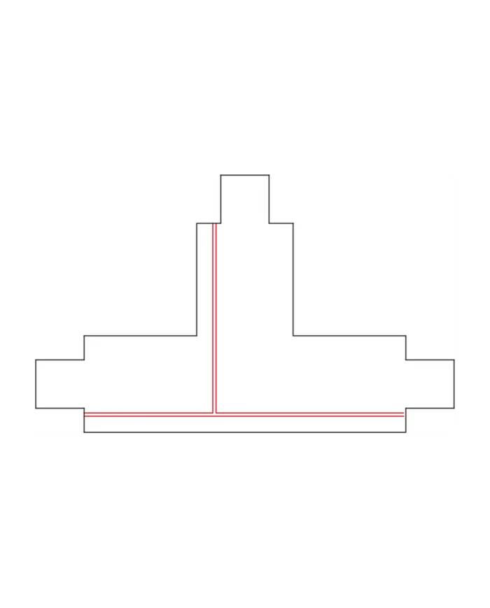 Connettore 3-CCT DALI T, terra destra/sinistra NAXTSNC6393