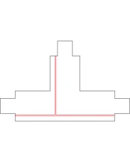 Connettore 3-CCT DALI T, terra destra/sinistra NAXTSNC6393